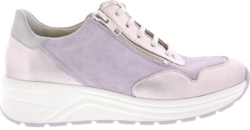 Solidus - Holly - Veterschoenen - Lila - Nubuck Leer