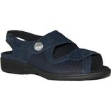 Solidus - 73500 - Sandalen - Zwart - Leer - Wijdte H