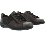 Solidus - 27001-20848 - Veterschoenen - Grijs - Leer