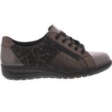 Solidus - 27001-20848 - Veterschoenen - Grijs - Leer