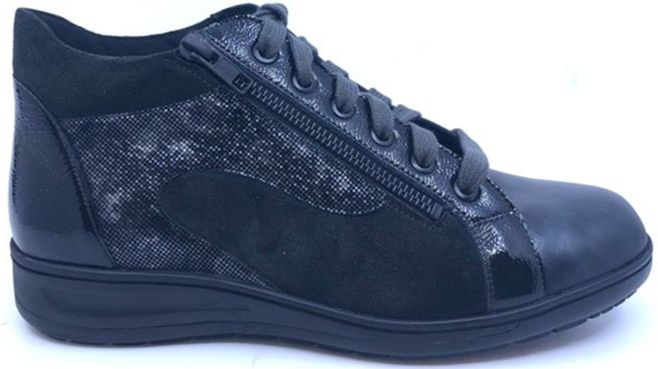 Solidus - 27049-20842-H - Veterschoenen - Grijs - Leer