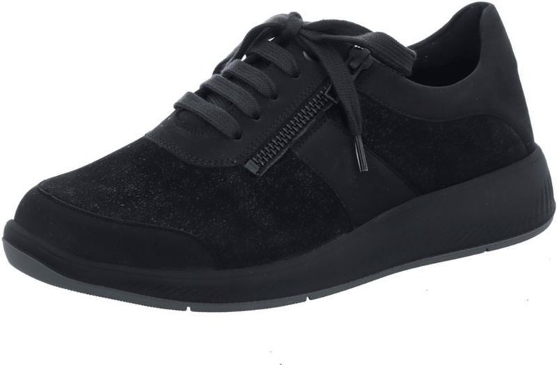 Solidus - 65503 - Veterschoenen - Nubuk/Balena Flex Schwarz