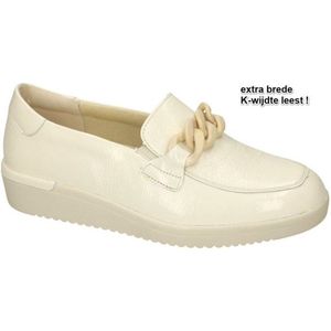 Solidus - Dames - Ballerina's & Mocassins - Crème - Nappalack - Model 51013-10052 KATHY