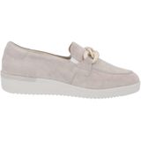 Solidus - Dames - Ballerina's & Mocassins - Taupe - Velours - Comfort