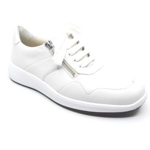 Solidus, 56285 10028, Witte dames sneaker wijdte F