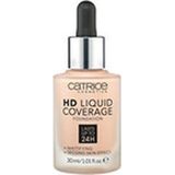 Catrice - HD Liquid Coverage - Foundation - Tint 002 Porcelain Beige - 30 ml