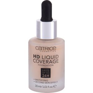 Catrice - HD Liquid Coverage - Foundation - Tint 002 Porcelain Beige - 30 ml