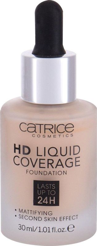 Catrice - HD Liquid Coverage - Foundation - Tint 002 Porcelain Beige - 30 ml