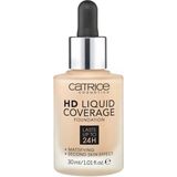 Vloeibare Foundation Hd Liquid Coverage Foundation Catrice Kleur 046-camel bei