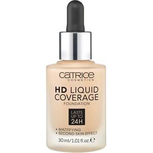 Vloeibare Foundation Hd Liquid Coverage Foundation Catrice Kleur 046-camel bei