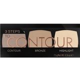Catrice Teint Highlighter 3 Steps To Contour Palette