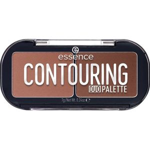 Essence CONTOURING DUO PALETTE Contour Palet Tint 20 Darker Skin 7 gr