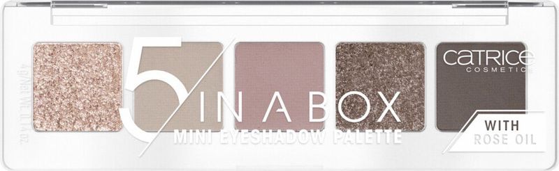 Catrice Ogen Oogschaduw Mini Eyeshadow Palette No. 20 Soft Rose Look