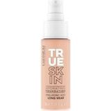 Catrice True Skin Hydrating Foundation, Nr. 004, Nude, feuchtigkeitsspendend, langanhaltend, natürlich, vegan, ohne Alkohol, ohne Parabene, ohne Mikroplastikpartikel, 1er Pack (30ml)