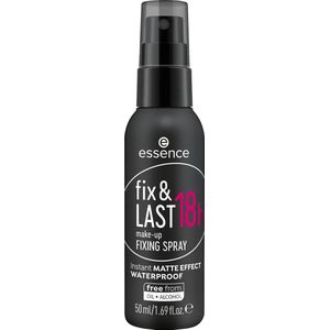 essence cosmetica fix & LAATSTE 18h make-up bevestiging spray instelling mist 50ml