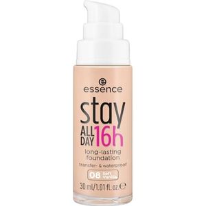 essence stay all day 16h long-lasting foundation 08 Soft Vanilla