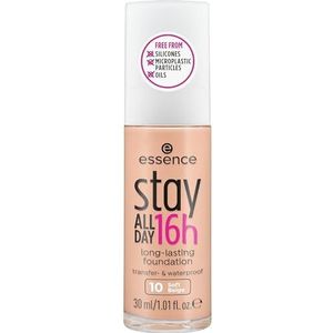 Essence Teint Make-up Stay All Day16 h Long-Lasting Foundation No. 10 Soft Beige