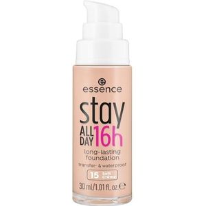Essence Stay ALL DAY 16h waterproof make-up Tint 15 Soft Creme 30 ml