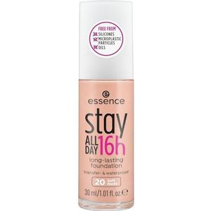 Essence Teint Make-up Stay All Day16 h Long-Lasting Foundation No. 20 Soft Nude