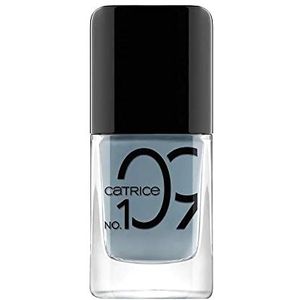 Catrice ICONAILS Gel Lacquer, gellak, nagellak, nr. 109 sneakers, denim, blauw, langdurig, glanzend, zonder aceton, veganistisch, microplasticvrij (10,5 ml)