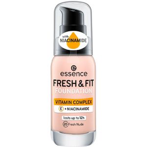 Essence Fresh & Fit Vloeibare Foundation Tint 20 Fresh Nude 30 ml