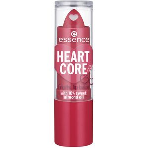 Essence - Heart Core Fruity Lip Balm - Crazy Cherry - 3 gr