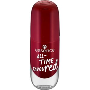 essence Cosmetics Gelnagellak nr. 14 ALL-TIME FAVOURED, rood, expressieresultaat, duurzaam, intense kleur, gel, glanzend, acetonvrij, veganistisch, zonder microplasticdeeltjes (8