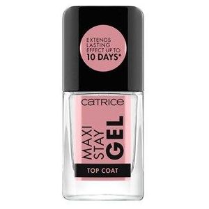 Catrice Maxi Stay Gel Top Coat, onder- en toplak, transparant, langdurig, glanzend, zonder aceton, veganistisch, microplastic deeltjes vrij (10,5 ml)