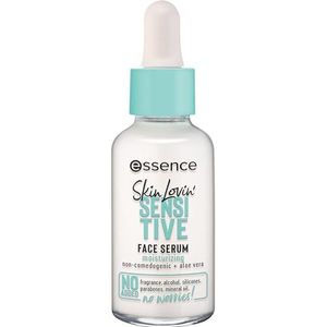 essence cosmetics Skin Lovin' Sensitive Face Serum, intensieve verzorging, concentraat, wit, voor de gevoelige huid, kalmerend, huid, gronderend, huidgladmakend, verzorgend, natuurlijk, veganistisch,