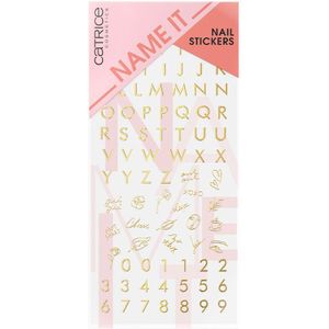 Nail art stickers Catrice Name It Golden 9 Pieces