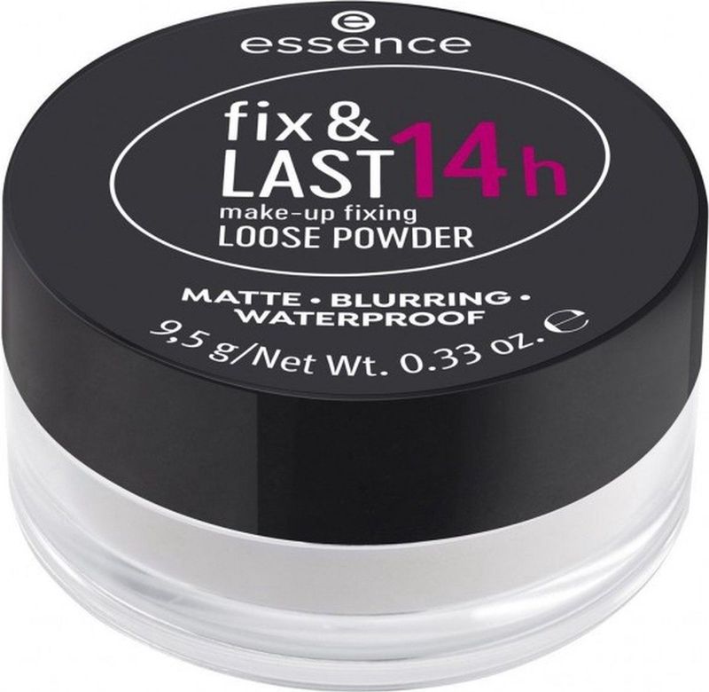 Essence - Fix & Last - Make-up Fixing Loose Powder - Transparant - 9,5 g