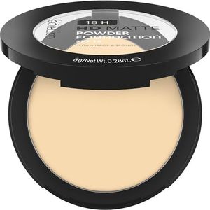 Catrice 18H Hd Matte Powder Foundation, Langhoudend, Matterend, Dekkend, Mat (8G)