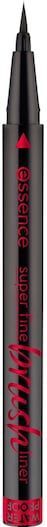 essence - Super Fine Brush Liner - Eyeliner - Zwart - 0,7 g