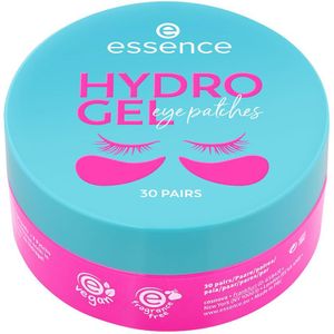 essence cosmetics Hydro Gel oogpleisters, 30 paar, roze oogverzorging, hydraterend, voedend, ontspannend, verfrissend, veganistisch, olievrij, parfumvrij, alcoholvrij, 30 paar