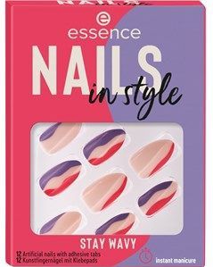 Essence - Nails In Style - Kunstnagels - 15-keep it basic - 12 Onderdelen