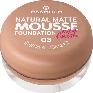 essence - NATURAL MATTE MOUSSE - Schuim Make-up - Tint 03 - 16 g