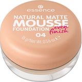 essence - NATURAL MATTE MOUSSE - Schuim Make-up - Tint 04 - 16 g