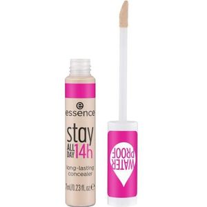 essence cosmetics Concealer Stay All Day 14h Long-Lasting Waterproof 10 Light Honey, 7 ml