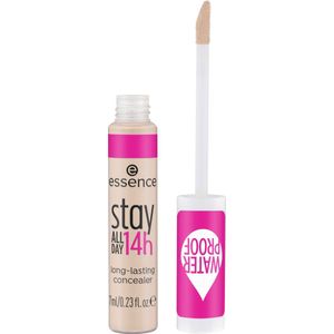 essence cosmetics Concealer Stay All Day 14h Long-Lasting Waterproof 10 Light Honey, 7 ml