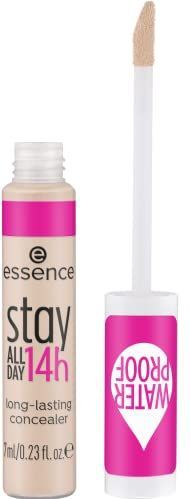 essence cosmetics Concealer Stay All Day 14h Long-Lasting Waterproof 10 Light Honey, 7 ml