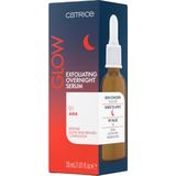 Catrice Glow Exfoliating Overnight gladmakend, exfoliërend serum voor ’s nachts 30 ml