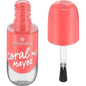 essence - Gel Nail Colour - Tint 52 Coral Me Maybe - 8 ml - Nagellak