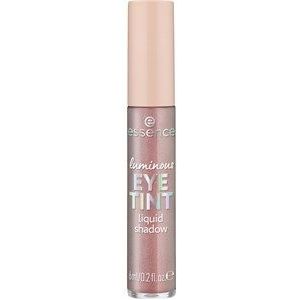 essence luminous EYE TINT liquid shadow, oogschaduw, nr. 04, roze, langhoudend, stralend, glinsterend, veganistisch, zonder microplasticdeeltjes, nanodeeltjes vrij, zonder parfum, per stuk verpakt (6