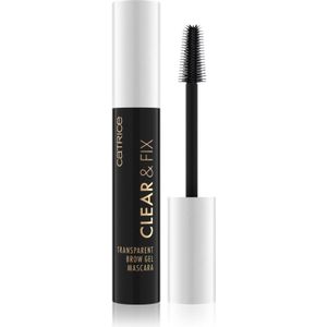 Clear & Fix transparante wenkbrauwgel-mascara #010-transparant