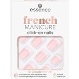 Essence - Kunstnagels - Nº 01 Classic French - Zelfklevend - Herbruikbaar - 12 Stuks