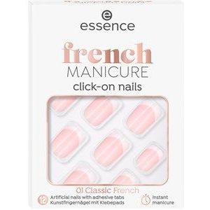 Essence Nagels Kunstnagels French MANICURE Click-On Nails 01 Classic French