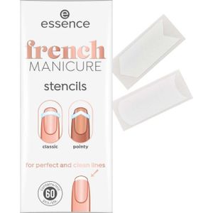 Kunstnagels - French Manicure Stencils - Crescentvormig - Tapered - Voor Nauwkeurige Nail Tips