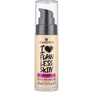 essence I LOVE FLAWLESS SKIN foundation, langhoudend, matterend, direct resultaat, mat (30ml)