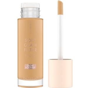 Catrice Soft Glam Vloeibaar filter, basis, nr. 040, nude, voedend, natuurlijk, glanzend, veganistisch, olievrij, parfumvrij, alcoholvrij, 1 stuk (30 ml)