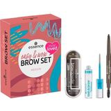 Essence - Easy & WOW - Wenkbrauw Mascara en Gels - 3 Stuks - Veganistisch